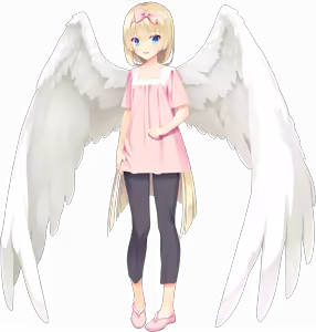 Page 127 of Tenshi☆Souzou RE-BOOT! (Character set) Shirayuki Noa wings blush - preview thumbnail