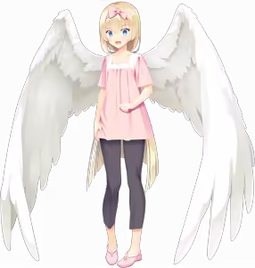 Page 132 of Tenshi☆Souzou RE-BOOT! (Character set) Shirayuki Noa wings blush - preview thumbnail