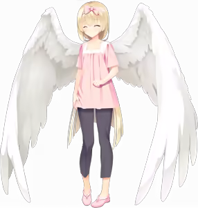 Page 144 of Tenshi☆Souzou RE-BOOT! (Character set) Shirayuki Noa wings blush - preview thumbnail