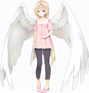 Page 168 of Tenshi☆Souzou RE-BOOT! (Character set) Shirayuki Noa wings blush - preview thumbnail