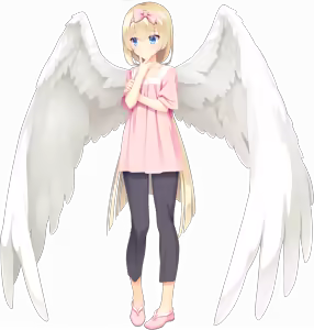 Page 204 of Tenshi☆Souzou RE-BOOT! (Character set) Shirayuki Noa wings blush - preview thumbnail