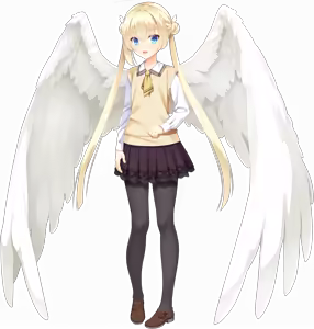 Page 369 of Tenshi☆Souzou RE-BOOT! (Character set) Shirayuki Noa wings blush - preview thumbnail