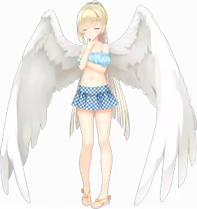 Page 561 of Tenshi☆Souzou RE-BOOT! (Character set) Shirayuki Noa wings blush - preview thumbnail