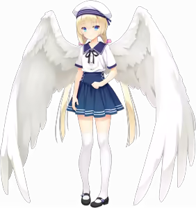 Page 583 of Tenshi☆Souzou RE-BOOT! (Character set) Shirayuki Noa wings blush - preview thumbnail