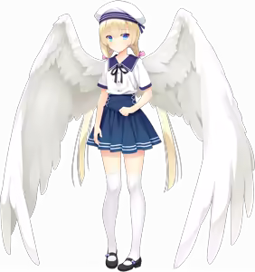Page 586 of Tenshi☆Souzou RE-BOOT! (Character set) Shirayuki Noa wings blush - preview thumbnail