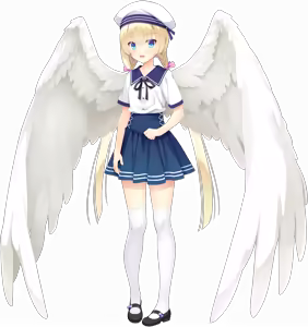Page 601 of Tenshi☆Souzou RE-BOOT! (Character set) Shirayuki Noa wings blush - preview thumbnail