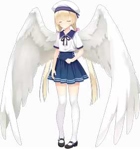 Page 603 of Tenshi☆Souzou RE-BOOT! (Character set) Shirayuki Noa wings blush - preview thumbnail