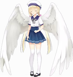 Page 604 of Tenshi☆Souzou RE-BOOT! (Character set) Shirayuki Noa wings blush - preview thumbnail