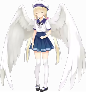 Page 609 of Tenshi☆Souzou RE-BOOT! (Character set) Shirayuki Noa wings blush - preview thumbnail