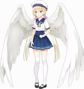 Page 611 of Tenshi☆Souzou RE-BOOT! (Character set) Shirayuki Noa wings blush - preview thumbnail