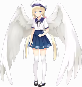 Page 625 of Tenshi☆Souzou RE-BOOT! (Character set) Shirayuki Noa wings blush - preview thumbnail