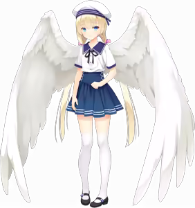 Page 632 of Tenshi☆Souzou RE-BOOT! (Character set) Shirayuki Noa wings blush - preview thumbnail