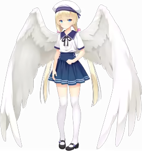 Page 634 of Tenshi☆Souzou RE-BOOT! (Character set) Shirayuki Noa wings blush - preview thumbnail