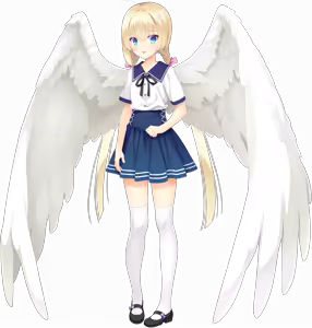Page 648 of Tenshi☆Souzou RE-BOOT! (Character set) Shirayuki Noa wings blush - preview thumbnail