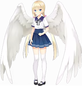 Page 651 of Tenshi☆Souzou RE-BOOT! (Character set) Shirayuki Noa wings blush - preview thumbnail