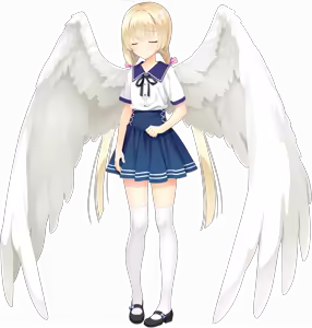 Page 670 of Tenshi☆Souzou RE-BOOT! (Character set) Shirayuki Noa wings blush - preview thumbnail