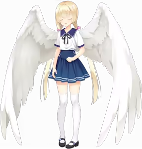 Page 671 of Tenshi☆Souzou RE-BOOT! (Character set) Shirayuki Noa wings blush - preview thumbnail
