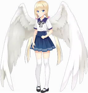 Page 687 of Tenshi☆Souzou RE-BOOT! (Character set) Shirayuki Noa wings blush - preview thumbnail