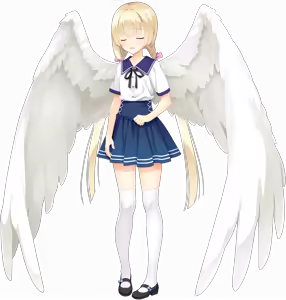 Page 695 of Tenshi☆Souzou RE-BOOT! (Character set) Shirayuki Noa wings blush - preview thumbnail