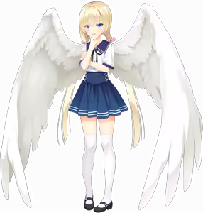 Page 799 of Tenshi☆Souzou RE-BOOT! (Character set) Shirayuki Noa wings blush - preview thumbnail