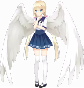 Page 807 of Tenshi☆Souzou RE-BOOT! (Character set) Shirayuki Noa wings blush - preview thumbnail