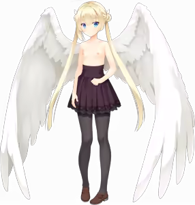 Page 813 of Tenshi☆Souzou RE-BOOT! (Character set) Shirayuki Noa wings blush - preview thumbnail