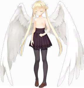Page 820 of Tenshi☆Souzou RE-BOOT! (Character set) Shirayuki Noa wings blush - preview thumbnail