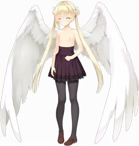 Page 834 of Tenshi☆Souzou RE-BOOT! (Character set) Shirayuki Noa wings blush - preview thumbnail