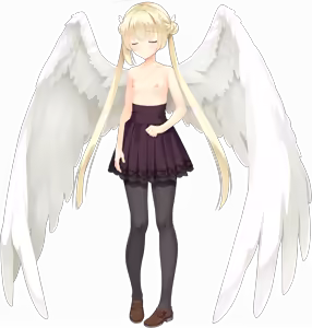 Page 868 of Tenshi☆Souzou RE-BOOT! (Character set) Shirayuki Noa wings blush - preview thumbnail