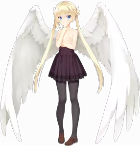 Page 874 of Tenshi☆Souzou RE-BOOT! (Character set) Shirayuki Noa wings blush - preview thumbnail