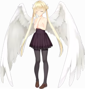 Page 909 of Tenshi☆Souzou RE-BOOT! (Character set) Shirayuki Noa wings blush - preview thumbnail