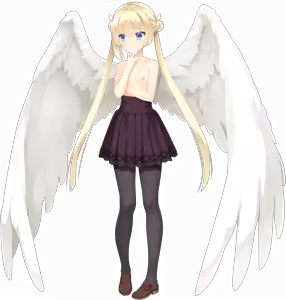Page 923 of Tenshi☆Souzou RE-BOOT! (Character set) Shirayuki Noa wings blush - preview thumbnail