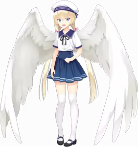 Page 596 of Tenshi☆Souzou RE-BOOT! (Character set) Shirayuki Noa wings - preview thumbnail