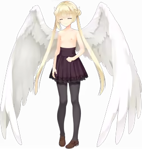 Page 832 of Tenshi☆Souzou RE-BOOT! (Character set) Shirayuki Noa wings - preview thumbnail