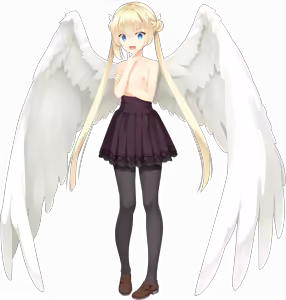 Page 886 of Tenshi☆Souzou RE-BOOT! (Character set) Shirayuki Noa wings - preview thumbnail