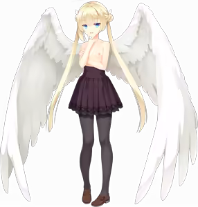 Page 896 of Tenshi☆Souzou RE-BOOT! (Character set) Shirayuki Noa wings - preview thumbnail