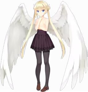 Page 907 of Tenshi☆Souzou RE-BOOT! (Character set) Shirayuki Noa wings - preview thumbnail