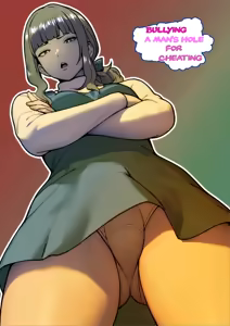Bullying a Man's Hole for Cheating — hentai manga cover on Fhentai