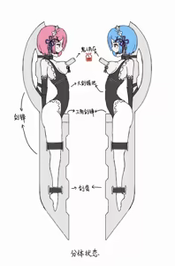Page 2 of 武器化-蕾姆&拉姆 - preview thumbnail