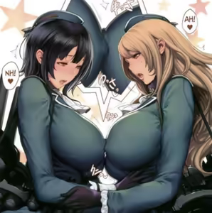 war girl illustration collection — hentai manga cover on Fhentai