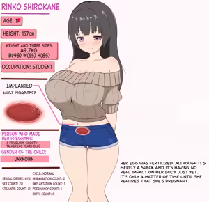 Page 8 of Rinko-chan Ninshin Keikaroku - preview thumbnail
