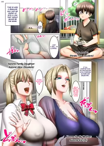 Page 2 of Otonari-san wa Inran Kinpatsu Succubus Oyako - preview thumbnail