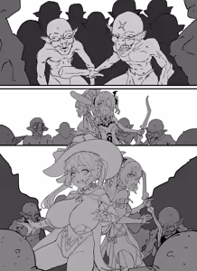 Page 42 of Teyvat Gravure #10: Mona & Fischl GOBLIN Impact - preview thumbnail
