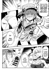 Page 7 of Handle Tsuki Sukima Hole Futanari Chinko de Jibun to H | Using a Portable Gap with Handles, a Futanari Fucks Herself - preview thumbnail