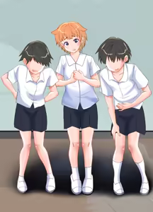 Page 164 of Gakuen no Zenra Pashiri-gakari Hadaka de Kiku Mina no Meirei - preview thumbnail