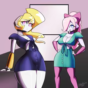 Page 220 of Zedrinbot robot girls - preview thumbnail