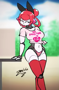 Page 382 of Zedrinbot robot girls - preview thumbnail