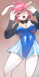Page 25 of Bunny-themed rabbit female kemono transformation - preview thumbnail