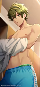 Page 6 of 更衣室で着替える緑川 - preview thumbnail