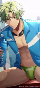 Page 4 of プールサイドで休憩する草薙 - preview thumbnail